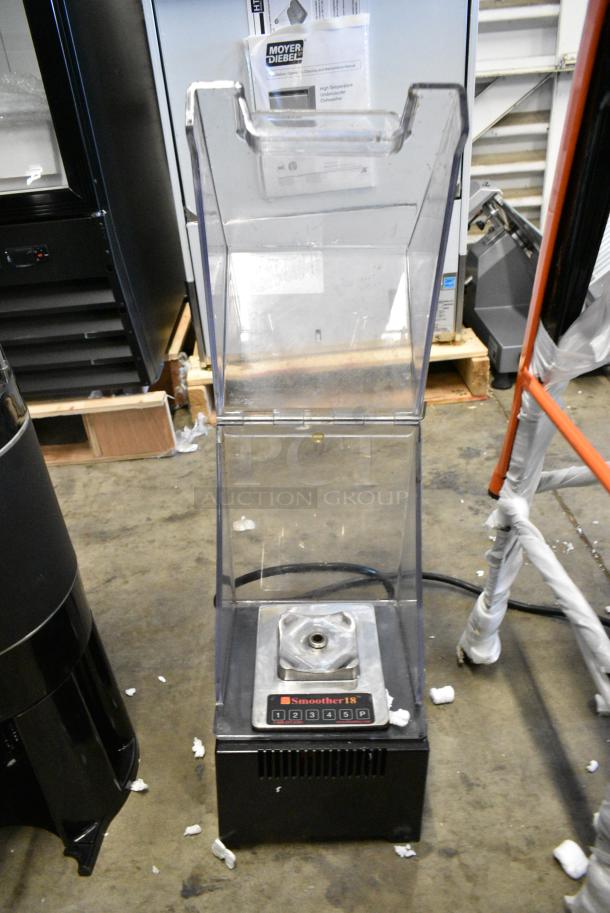 K-Tec ICB5 Metal Commercial Countertop Blender Base w/ Hinge Dome Cover. 120 Volts, 1 Phase. Tested and Working! - Image 2 of 4