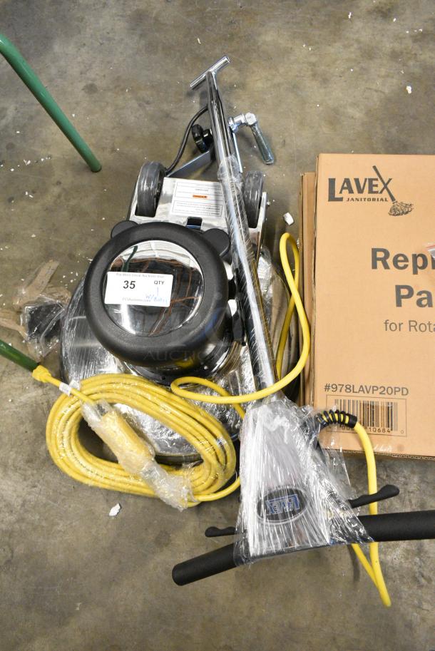 BRAND NEW SCRATCH AND DENT! Lot Including Lavex 978LAVP20PD Pad Driver for 20" Rotary Floor Machines, Lavex Floor Cleaning Machine Parts. - Image 2 of 5