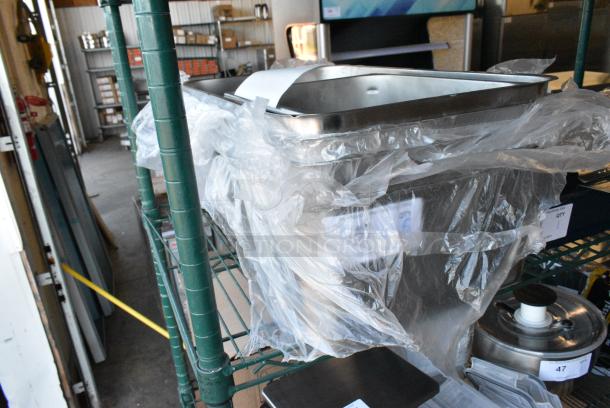 6 BRAND NEW SCRATCH AND DENT! Stainless Steel Drop In Bins. 6 Times Your Bid! - Image 3 of 3
