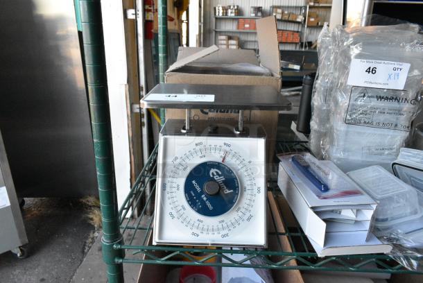 2 BRAND NEW SCRATCH AND DENT! Edlund RM-1000 Metal Scale, 2 Times Your Bid! - Image 1 of 4