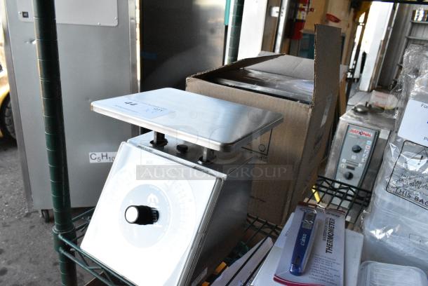 2 BRAND NEW SCRATCH AND DENT! Edlund RM-1000 Metal Scale, 2 Times Your Bid! - Image 2 of 4