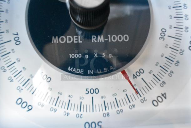 2 BRAND NEW SCRATCH AND DENT! Edlund RM-1000 Metal Scale, 2 Times Your Bid! - Image 4 of 4