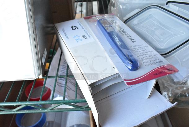 2 BRAND NEW SCRATCH AND DENT! Items Including Waterproof Digital Thermometer and 93917-K Infrared Thermometer. 2 Times Your Bid! - Image 1 of 4