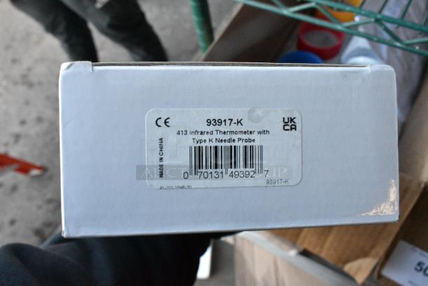 2 BRAND NEW SCRATCH AND DENT! Items Including Waterproof Digital Thermometer and 93917-K Infrared Thermometer. 2 Times Your Bid! - Image 3 of 4