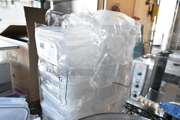 14 BRAND NEW SCRATCH AND DENT! Various Poly Containers. 14 Times Your Bid! - Image 4 of 4