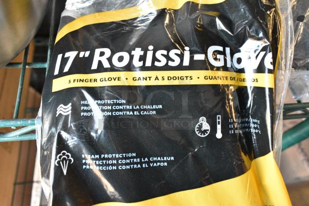 3 BRAND NEW SCRATCH AND DENT! 17" Rotisseri-Gloves. 3 Times Your Bid! - Image 2 of 3