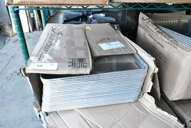 22 BRAND NEW SCRATCH AND DENT! Metal Full Size Perforated Baking Pan. 22 Times Your Bid! - Image 2 of 3