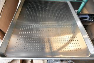 30 BRAND NEW SCRATCH AND DENT! Metal Full Size Perforated Baking Pan. 30 Times Your Bid!