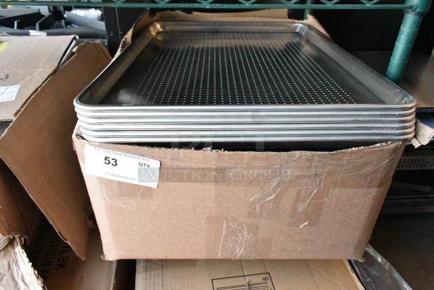 30 BRAND NEW SCRATCH AND DENT! Metal Full Size Perforated Baking Pan. 30 Times Your Bid! - Image 2 of 3