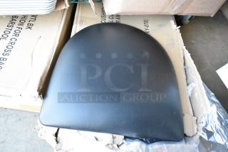 2 BRAND NEW SCRATCH AND DENT! Box of 4 Lancaster Table & Seating 164CUSHMTLBK Black Seat Cushion. 2 Times Your Bid!