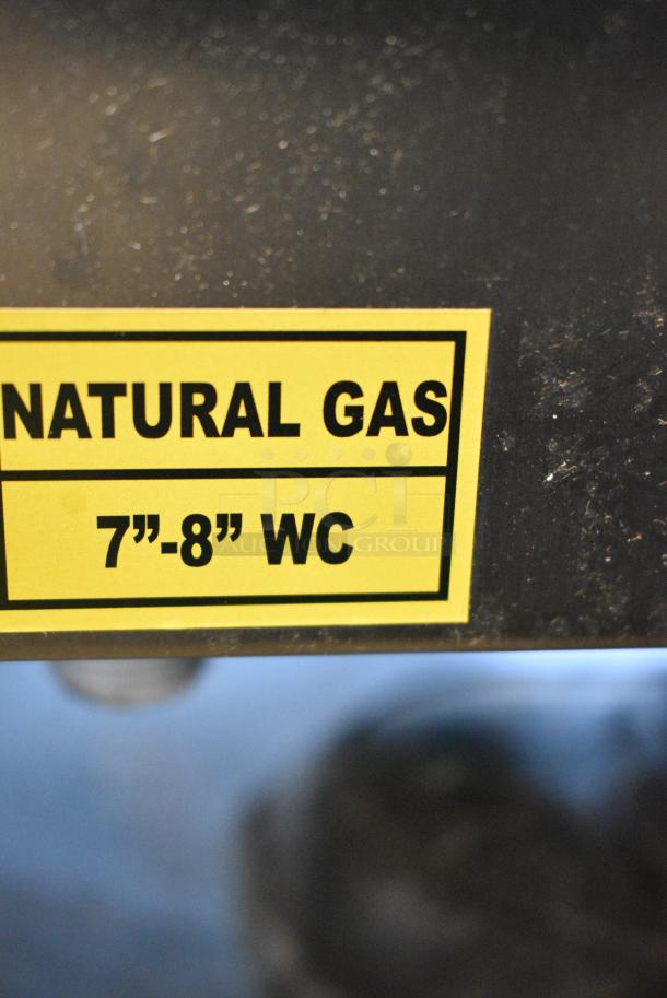 BRAND NEW SCRATCH AND DENT! 2023 Axis AX-VB4 Stainless Steel Natural Gas Doner Kebab Machine / Vertical Broiler with 4 Burners - 176 lb. Capacity - Image 6 of 6