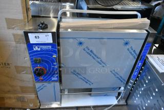 BRAND NEW SCRATCH AND DENT! 2024 Prince Castle 297-T9 Stainless Steel Slim-Line Vertical Contact Toaster - 2200 Buns / Hour, 115 Volts, 1 Phase. Tested and Powers On But Does Not Get Hot