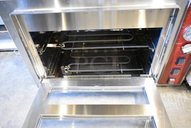 BRAND NEW SCRATCH AND DENT! Avantco 177DPO18DS Stainless Steel Commercial Countertop Double Deck Pizza/Bakery Oven., 240 Volts, 1 Phase. - Image 2 of 5