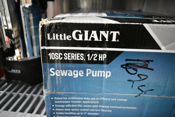 BRAND NEW SCRATCH AND DENT! Little Giant 10SC Series Sewage Pump - Image 2 of 4