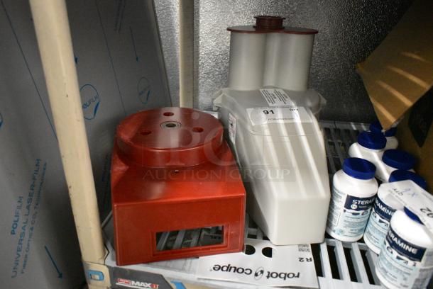 BRAND NEW SCRATCH AND DENT! Robot Coupe Continuous Feed Head and Piece to Food Processor. - Image 1 of 2