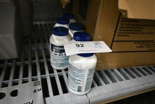 6 Steramine Sanitizer Tablet Bottles. 6 Times Your Bid!