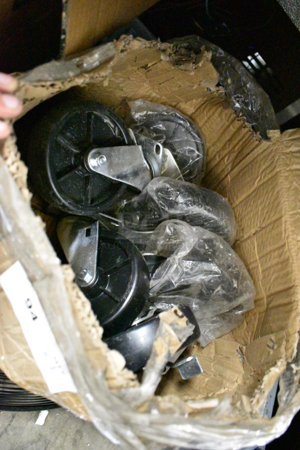 ALL ONE MONEY! Lot of 7 Commercial Casters - Image 1 of 2