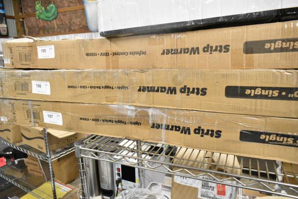 BRAND NEW SCRATCH AND DENT ServIt 423SW60INHA 60" Strip Warmer with Single Adjustable Infinite Control. 120 Volts, 1 Phase. - Image 2 of 6