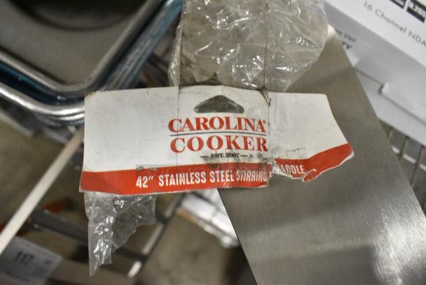 BRAND NEW SCRATCH AND DENT! Carolina Cooker 42" Stainless Steel Stirring Paddle - Image 2 of 2
