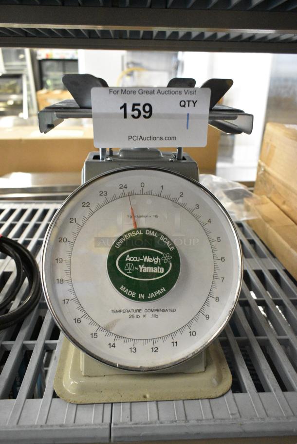 AccuWeigh Yamato Metal Countertop Scale. - Image 1 of 4