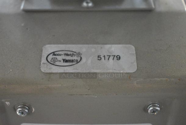 AccuWeigh Yamato Metal Countertop Scale. - Image 4 of 4