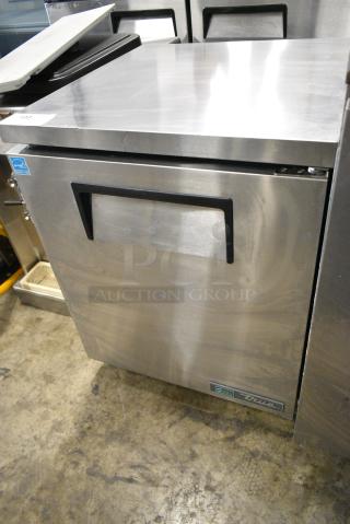 2019 True TUC-24-HC Stainless Steel Commercial Single Door Undercounter Cooler. 115 Volts, 1 Phase. Tested and Working!