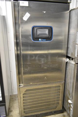 2021 Desmon GBF-15+ETL Stainless Steel Commercial Blast Chiller Shock Freezer w/ 3 Probes on Commercial Casters. 230 Volts, 3 Phase.