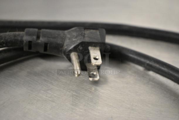 Imbera EVC04 Stainless Steel Commercial Single Door Mini Cooler Merchandiser w/ Poly Coated Racks. 115 Volts, 1 Phase. Tested and Does Not Power On - Image 2 of 4