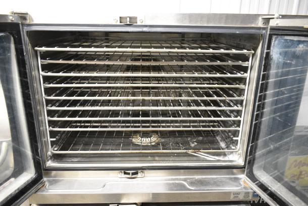 2 2017 Blodgett HVH-100E Helix Stainless Steel Commercial Electric Powered Full Size Convection Oven w/ View Through Doors, Metal Oven Racks. 208-240 Volts, 3 Phase. 2 Times Your Bid! - Image 4 of 7