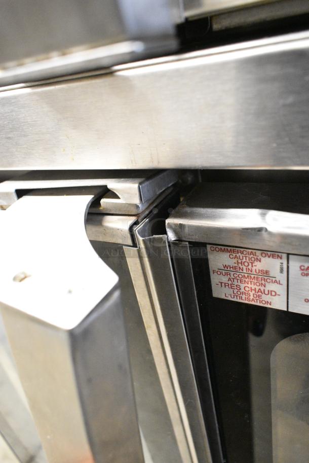 2 2017 Blodgett HVH-100E Helix Stainless Steel Commercial Electric Powered Full Size Convection Oven w/ View Through Doors, Metal Oven Racks. 208-240 Volts, 3 Phase. 2 Times Your Bid! - Image 6 of 7