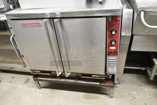Blodgett Zephaire Stainless Steel Commercial Electric Powered Full Size Convection Oven w/ Solid Doors and Thermostatic Controls. 208-240 Volts. - Image 1 of 4