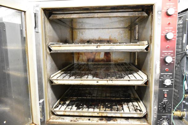 Piper Products DO-6-S-240 Stainless Steel Commercial Electric Powered Bakery Oven  on Commercial Casters. 120/240 Volts, 3 Phase. - Image 5 of 8