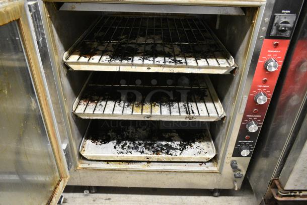 Piper Products DO-6-S-240 Stainless Steel Commercial Electric Powered Bakery Oven  on Commercial Casters. 120/240 Volts, 3 Phase. - Image 6 of 8