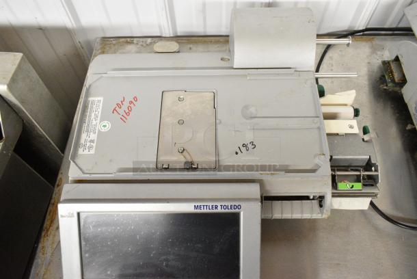 2 Mettler Toledo UC-ST Metal Countertop Scale. 2 Times Your Bid! Cannot Test Due To Missing Power Cord - Image 3 of 10