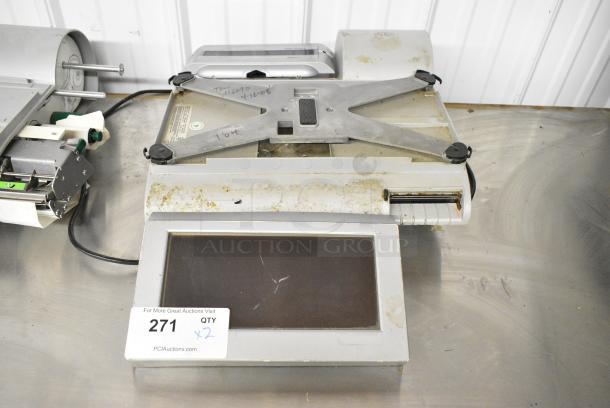 2 Mettler Toledo UC-ST Metal Countertop Scale. 2 Times Your Bid! Cannot Test Due To Missing Power Cord - Image 7 of 10