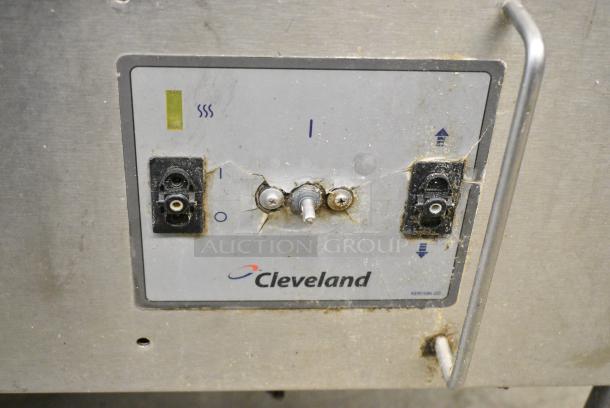 Cleveland Stainless Steel Commercial Floor Style Braising Pan. 208-240 Volts, 3 Phase. - Image 3 of 7