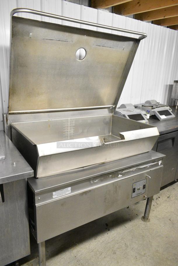 Cleveland Stainless Steel Commercial Floor Style Braising Pan. 208-240 Volts, 3 Phase. - Image 5 of 7