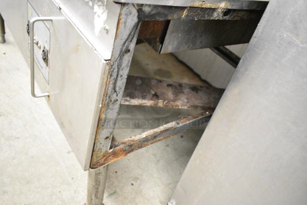 Cleveland Stainless Steel Commercial Floor Style Braising Pan. 208-240 Volts, 3 Phase. - Image 6 of 7