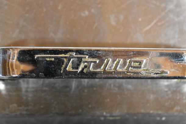 True TSSU-72-30M-B Stainless Steel Commercial Sandwich Salad Prep Table Bain Marie Mega Top on Commercial Casters. 115 Volts, 1 Phase. Tested and Powers On But Does Not Get Cold - Image 7 of 9