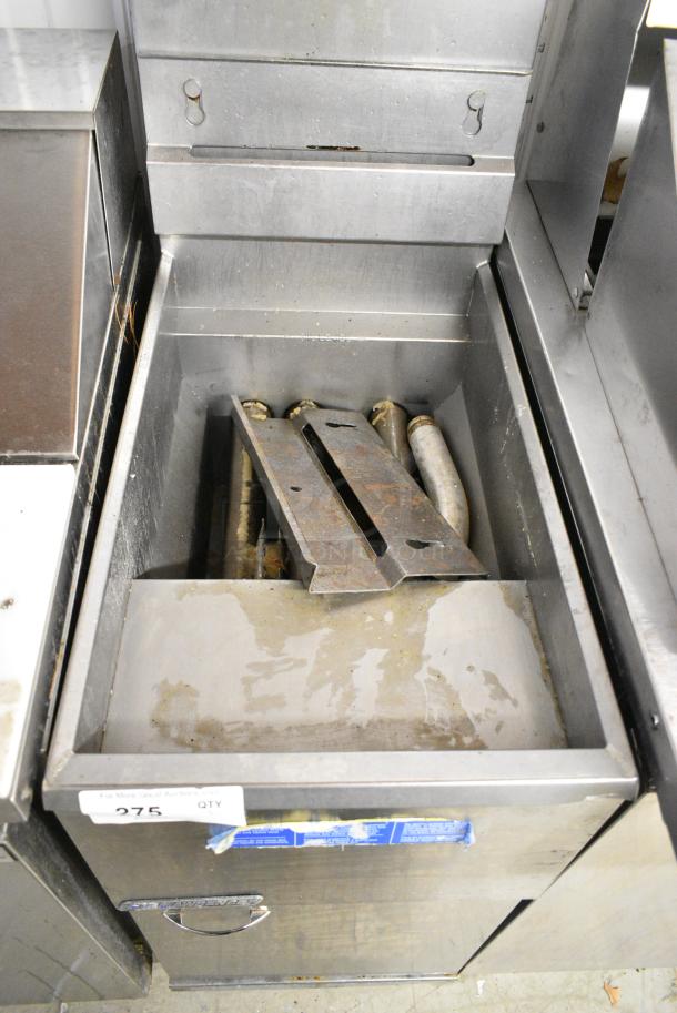 Sir Lawrence 40C Stainless Steel Commercial Floor Style Natural Gas Powered Deep Fat Fryer. 105,000 BTU. - Image 2 of 6