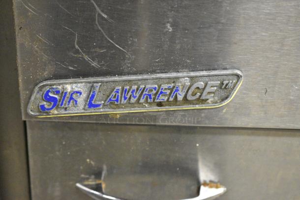 Sir Lawrence 40C Stainless Steel Commercial Floor Style Natural Gas Powered Deep Fat Fryer. 105,000 BTU. - Image 4 of 6