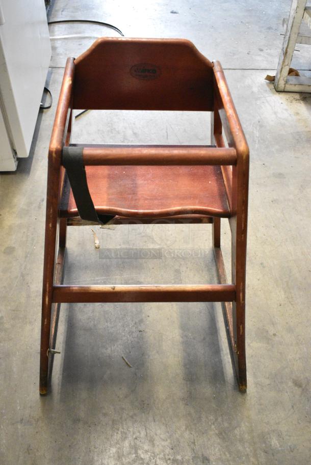 4 Wooden High Chair. 4 Times Your Bid! - Image 2 of 6
