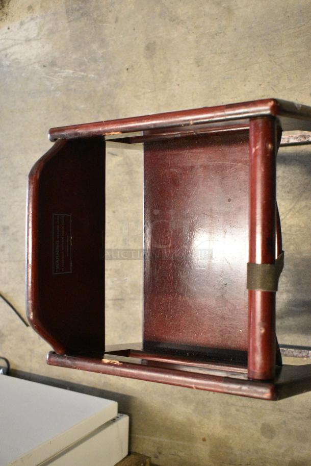 4 Wooden High Chair. 4 Times Your Bid! - Image 6 of 6