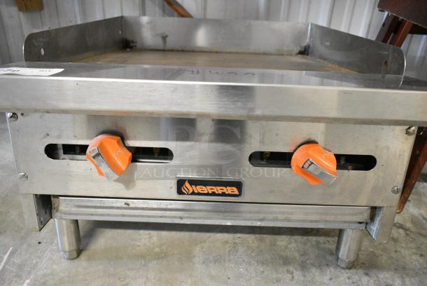 Sierra Stainless Steel Commercial Countertop Natural Gas Powered Flat Top Griddle. 23,000 BTU. - Image 4 of 6