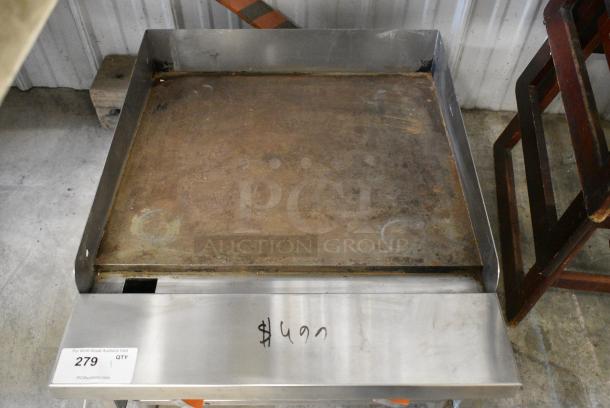 Sierra Stainless Steel Commercial Countertop Natural Gas Powered Flat Top Griddle. 23,000 BTU. - Image 5 of 6