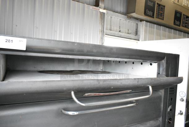 2 Blodgett Metal Commercial Natural Gas Powered 2 Deck Pizza Oven. 2 Times Your Bid! - Image 5 of 10