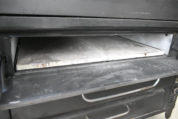 2 Blodgett Metal Commercial Natural Gas Powered 2 Deck Pizza Oven. 2 Times Your Bid! - Image 8 of 10