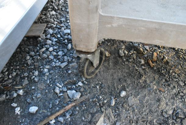 Tan Poly 3 Tier Cart on Commercial Casters. - Image 4 of 4