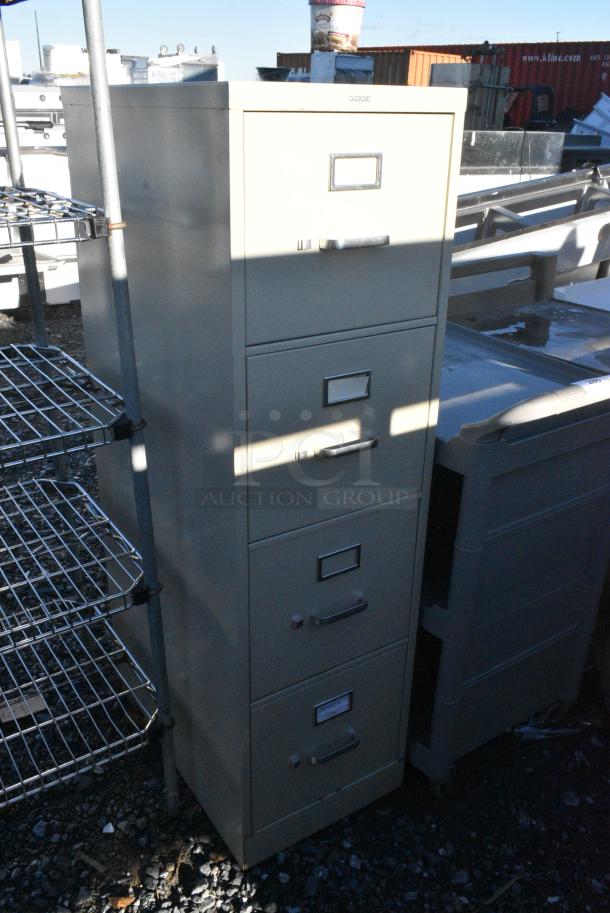 Metal 4 Drawer Filing Cabinet. - Image 1 of 2