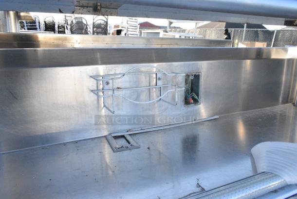 Stainless Steel Commercial Table w/ 2 Tier over Shelf and Under Shelf. - Image 5 of 5